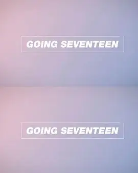 GOING SEVENTEEN 2017